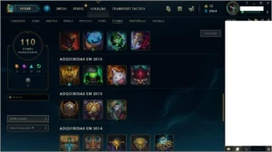 Conta de LoL Level 156 - League of Legends