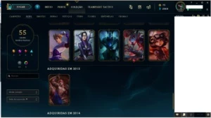 Conta de LoL Level 156 - League of Legends