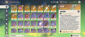 Vendo conta xiao C1+yae miko+venti C1+baal+zhongli mais 8 5* - Genshin Impact