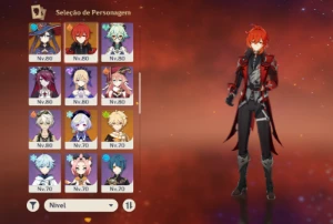 Vendo conta xiao C1+yae miko+venti C1+baal+zhongli mais 8 5* - Genshin Impact