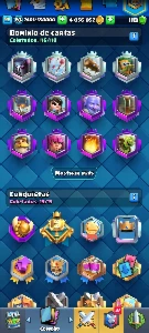 triple account advanced and maxed clash Royale, coc,brawl st