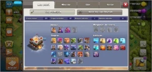 conta clash of clans cv 11