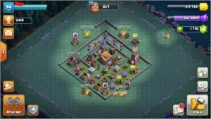cv9 quase full, clash of clans
