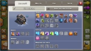 cv9 quase full, clash of clans