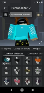 Conta de roblox
