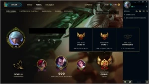 conta lol - League of Legends