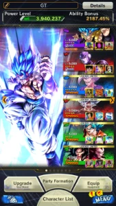 Dragon Ball Legends - UL Gogeta Blue, UL Hit, Gohan Beast, G - Outros
