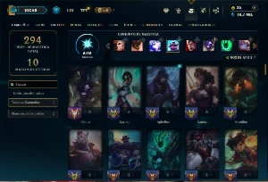 Conta Esmeralda 4 com 100 campeões e 37 skins ( ADC / SUP) - League of Legends LOL