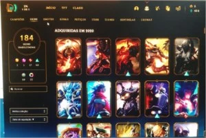 Conta lol 184 skins - League of Legends