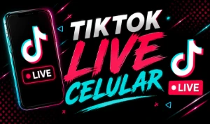 Tiktok live celular - Redes Sociais