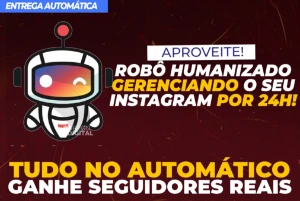 [Exclusivo] Bot para  Seguidores reais Bot Gestor Instagram - Redes Sociais