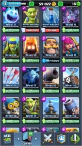 Conta Clash Royale lv 12