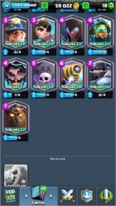 Conta Clash Royale lv 12