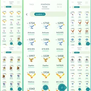 Conta Pokemon Go Nível 40 - Pokémon