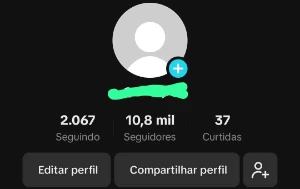 Vendo Conta Tiktok 10Mil Seguidores - Redes Sociais