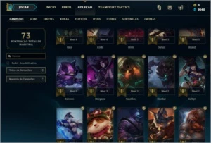 Conta LOL, lvl 40, sem rank e com MTS Frag de SKIN - League of Legends