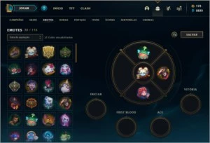 Conta LOL  44 skins Muito Boas - League of Legends