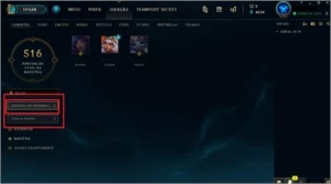 Conta de lol platina 2, ex diamante - League of Legends