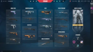 Conta valorant Ex imortal top 1k, com skins raras