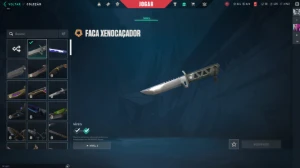 Conta valorant Ex imortal top 1k, com skins raras