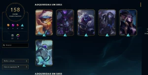 LOL - CONTAS NFA, ESCOLHA SEU ELO/SKINS - League of Legends