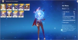 Genshin Impact - RA 7 - 5 STARS MONA + 4 STARS