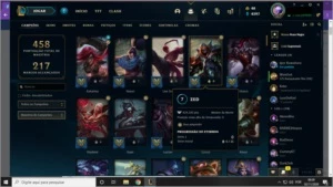 Conta ex Desafiante - League of Legends LOL