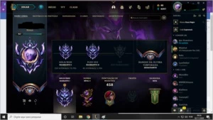 Conta ex Desafiante - League of Legends LOL