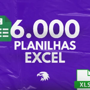 6000 Planilhas Excel - Outros