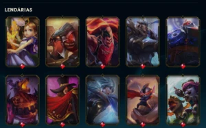 Conta Lol - Lvl 181 - 155 Skins - League of Legends