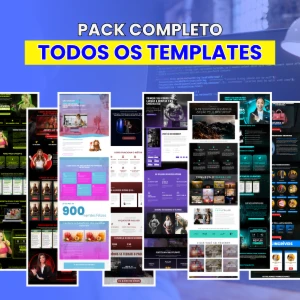 Pack Todos os Templates que eu anuncio