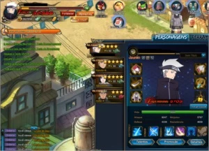 Conta naruto online, LVL 80, 33k FC Ninjas limitados - Outros