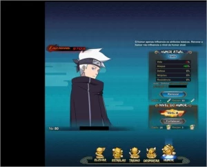 Conta naruto online, LVL 80, 33k FC Ninjas limitados - Outros