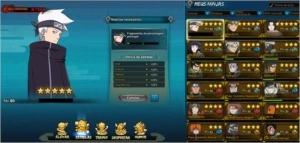 Conta naruto online, LVL 80, 33k FC Ninjas limitados - Outros