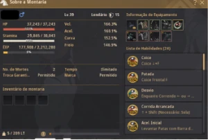 CONTA BDO 683 GS - 302/381 - Black Desert