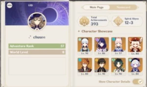 [AR 57] 12 Personagens T5, 4 Armas T5 Genshin Impact