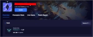 conta platina 1 smurf (email não confirmado) - League of Legends LOL