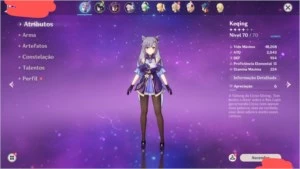 Ark 41 time full 5 estrelas - Genshin Impact