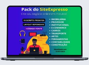 Pack 10 Scripts de Sites Prontos - Cod - 36