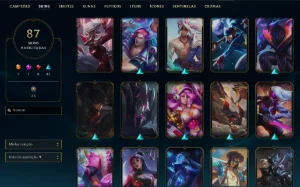 Conta lolzin Top - League of Legends