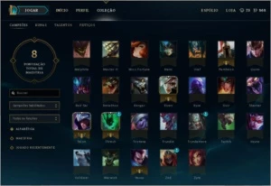 Conta prata 1 - Ganhando em média 27 pdl - League of Legends LOL