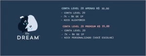 CONTAS LEVEL 20 SMURF - League of Legends LOL