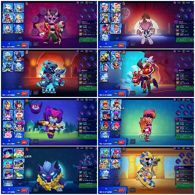 Conta incrível brawl stars Full