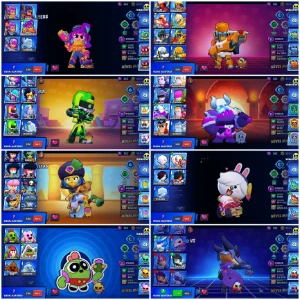 Conta incrível brawl stars Full