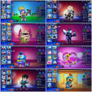 Conta incrível brawl stars Full