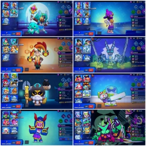Conta incrível brawl stars Full