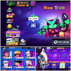 Conta incrível brawl stars Full