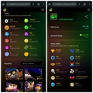 Conta incrível brawl stars Full