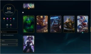 CONTA DE LOL PLAT4 RAMMUS REI - League of Legends
