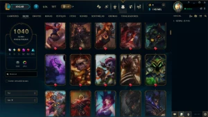 Conta Lol Mais De 1.000 Skins - League of Legends